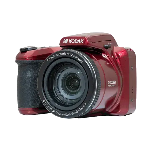 Aparat Foto Kodak PixPro AZ405, 20 MP, Zoom 40X, Full HD – 1080p (Rosu)