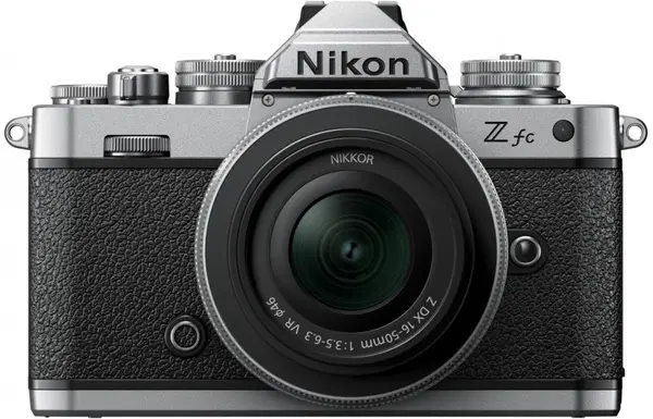 Aparat foto Nikon - Z fc, DX 16-50mm, negru/argintiu