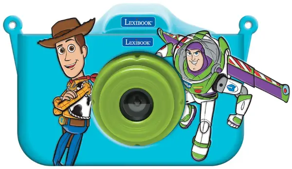 Aparat foto pentru copii cu protecție Lexibook - Toy Story, albastru