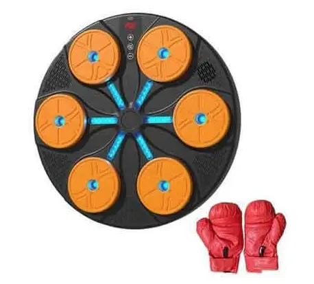 Aparat inteligent de box cu muzica si lumini LED panou de antrenament reflexe