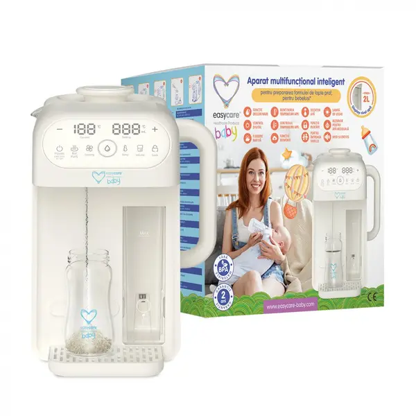 Aparat multifunctional EasyCare Baby inteligent pentru prepararea formulei de lapte praf