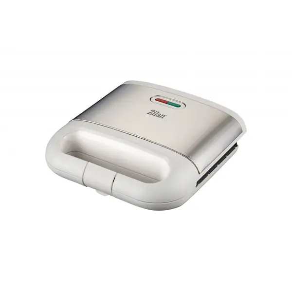 Aparat pentru facut sandwich Zilan ZLN1689, Termostat automat, Indicator luminos, Protectie supraincalzire, Picioruse antiderapante, 800W