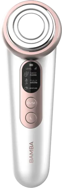 aparat pentru tratament facial si intinerirea pielii cecotec bamba facecare lightsonic , masaj facial, ems, lumina albastra si r