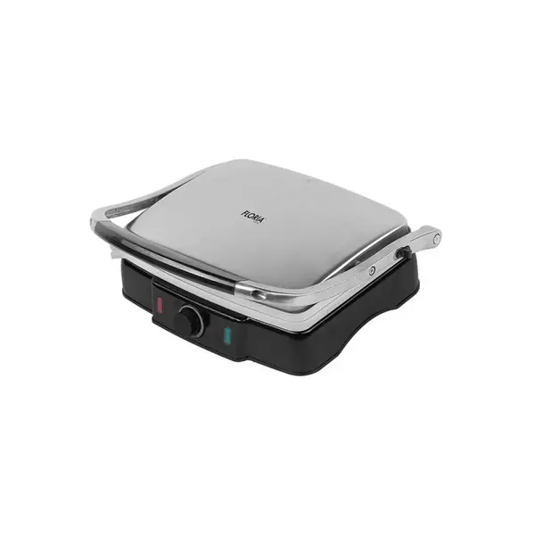 Aparat Sandwich si Grill FLORIA ZLN3904, Temperatura reglabila, Suprafata anti-aderenta, Protectie la supraincalzire, Putere 2200W