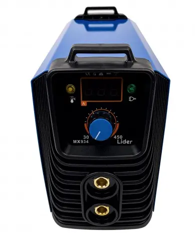 Aparat sudura LIDER PREMIUM MMA 450 A MX934 afisaj electronic cablu 12mm / 3m valiza transport