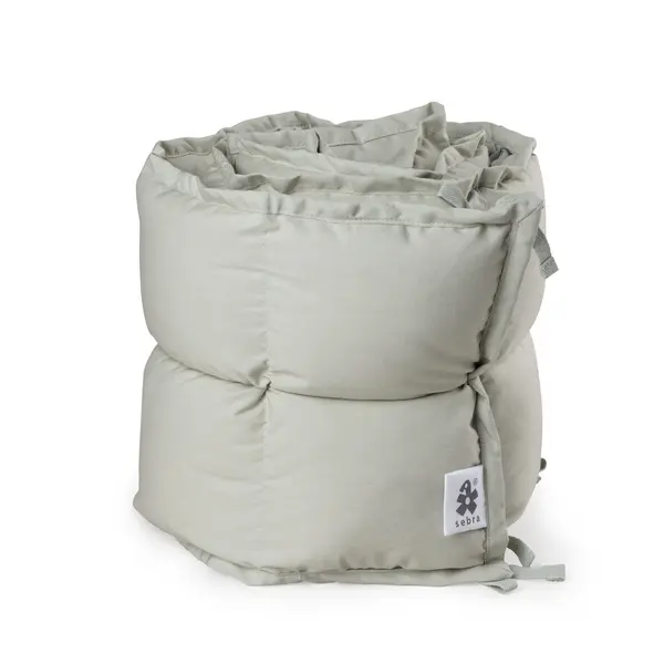 Apărătoare de pătuț Sebra - Mist Green, 180 cm