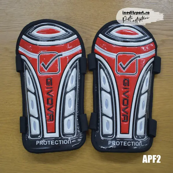 Aparatori fotbal GIVOVA PROTECTION APF2 Junior, ROȘU