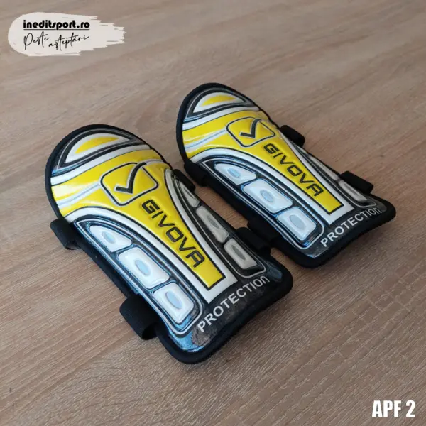 Aparatori fotbal GIVOVA PROTECTION APF2 Senior, Galben