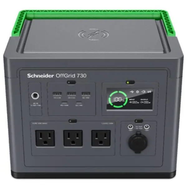 APC APC Statie de alimentare cu o capacitate de 738Wh Wh (PPS730-GR), Gri-verde