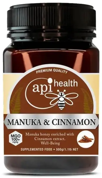 ApiHealth Miere de Manuka cu scorțișoară, 500 g