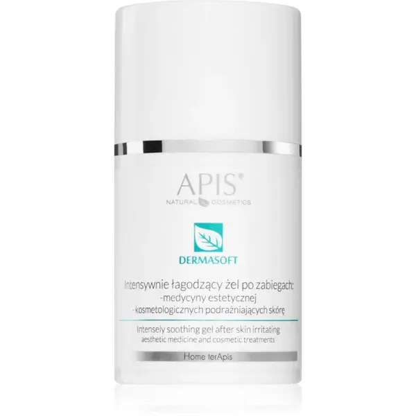 Apis Natural Cosmetics Dermasoft Home TerApis gel calmant pentru piele sensibila si iritabila 50 ml
