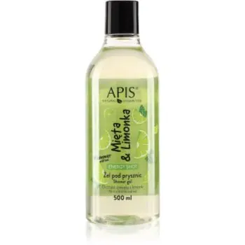 Apis Natural Cosmetics Energy Shot Mint & Lime Gel de duș energizant