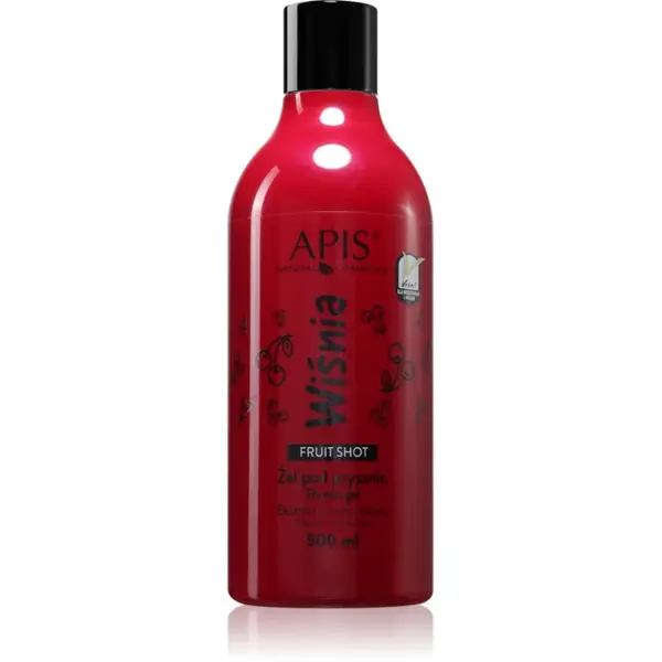 Apis Natural Cosmetics Fruit Shot Cherry gel de duș 500 ml