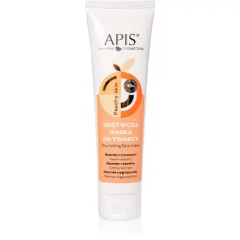 Apis Natural Cosmetics Peachy Skin mască pentru față cu efect de nutritiv