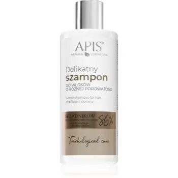Apis Natural Cosmetics Trichological Care sampon delicat pentru toate tipurile de păr