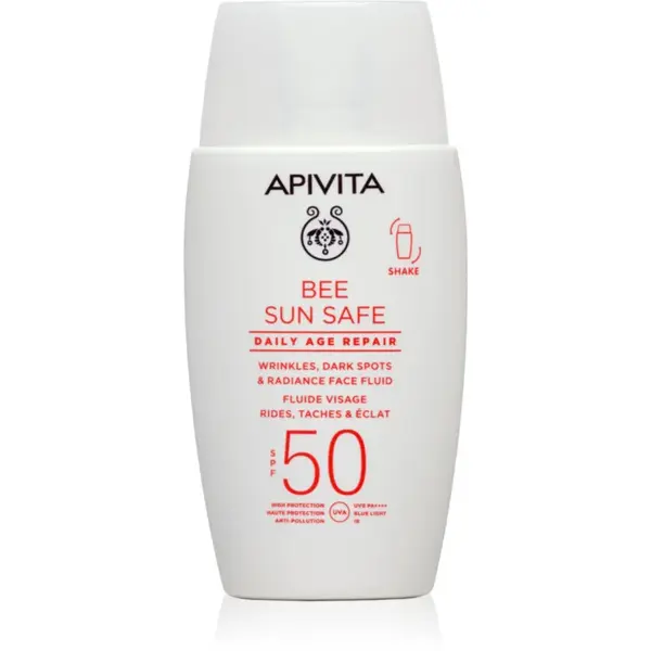 Apivita Bee Sun Safe Daily Age Repair Fluid SPF50 fluid hidratant anti-rid SPF 50 50 ml