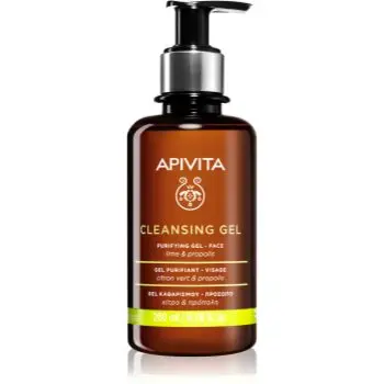 Apivita Cleansing Gel for Oily Skin gel de curățare pentru ten gras și mixt