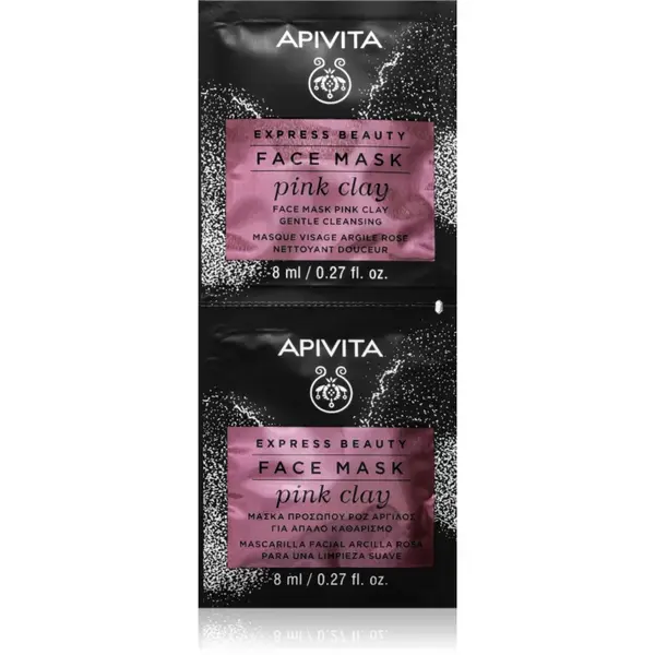 Apivita Express Beauty Pink Clay masca 8 ml