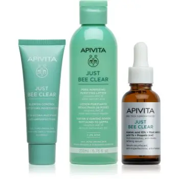 Apivita Just Bee Clear set pentru tenul gras, predispus la acnee