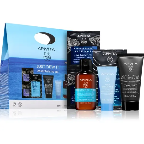 Apivita Just Dew It Set Set de călătorii pentru hidratare intensa