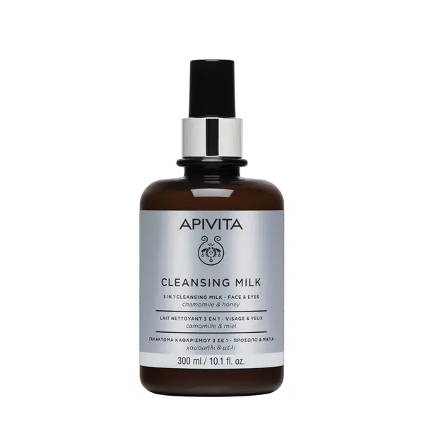 Apivita Lapte demachiant 3 in 1, 300ml