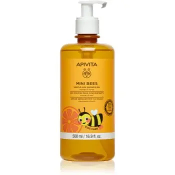Apivita Mini Bees Gentle Kids Shower Gel Orange&Honey gel de dus pentru corp si par pentru copii