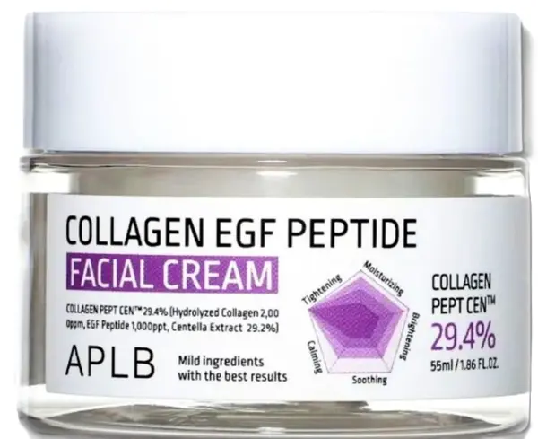 APLB Cremă de față Collagen EGF Peptide, 55 ml
