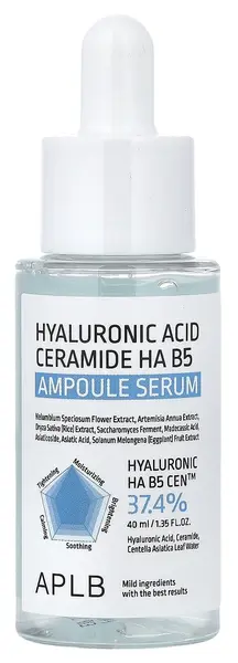 APLB Ser facial Hyaluronic Acid Ceramide HA B5, 40 ml