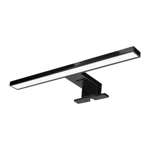 Aplica ADVITI Nortes AD-OM-6208L4/B, oglinda/mobila, LED SMD, 12W, 900lm, 4000K, IP44, lungime 50 cm, aluminiu, Negru