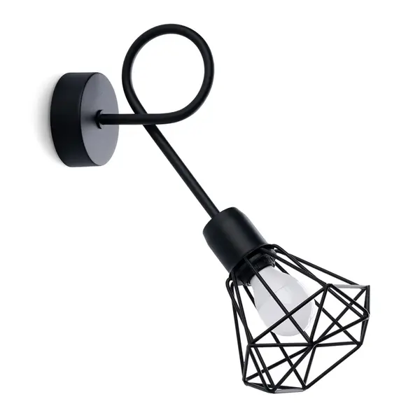 Aplica Artemis Negru 15x28x30 cm