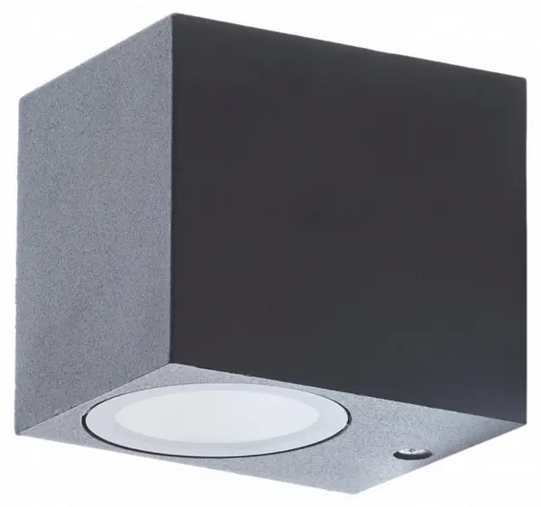 Aplică de exterior Elbulgaria - 1x40W, IP44, dreptunghiulară, neagră
