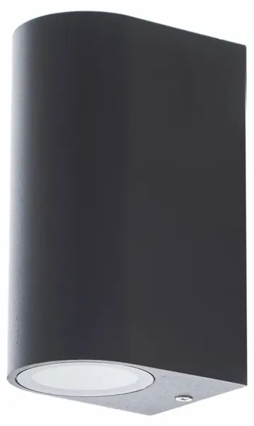 Aplică de exterior Elbulgaria - 2x40W, IP44, negru