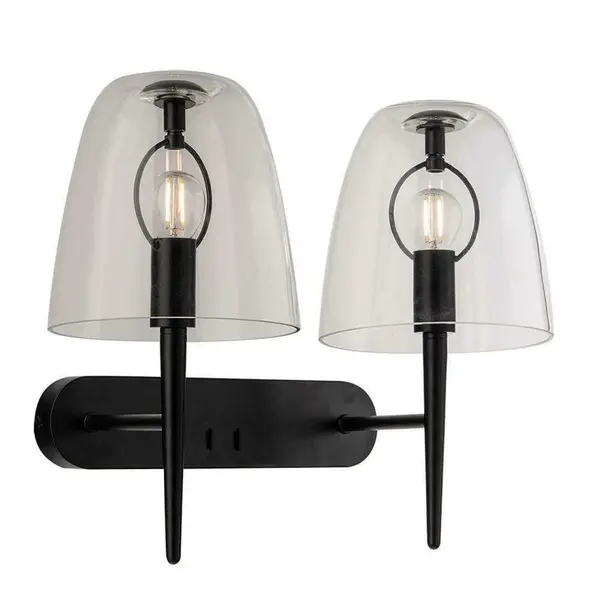 Aplica de perete ARIAN DOUBLE - Transparent