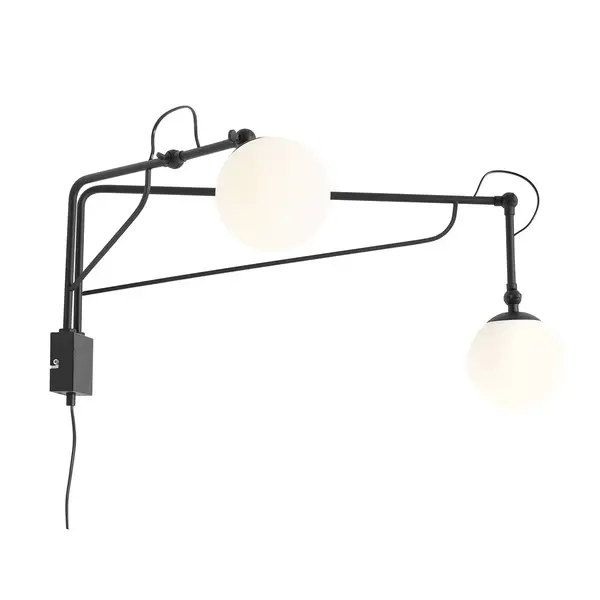 Aplica de perete BOHO L2 LONG - Negru
