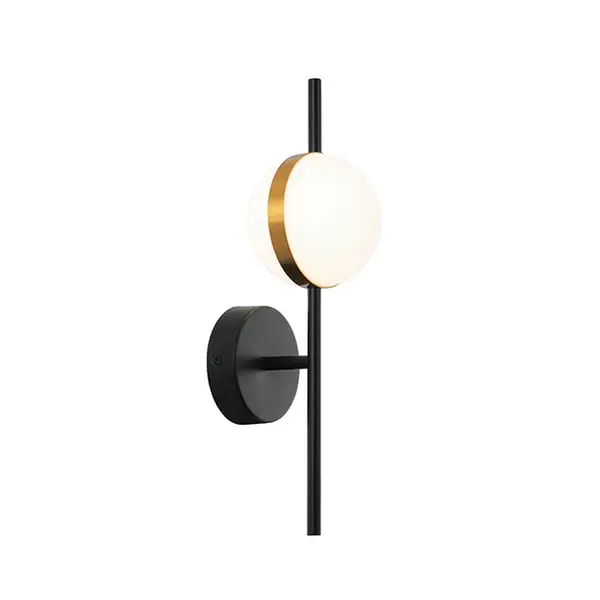 Aplica de perete COLBO - Negru/Gold