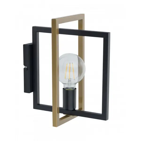 Aplica de perete EDEN 1L - Negru/Gold