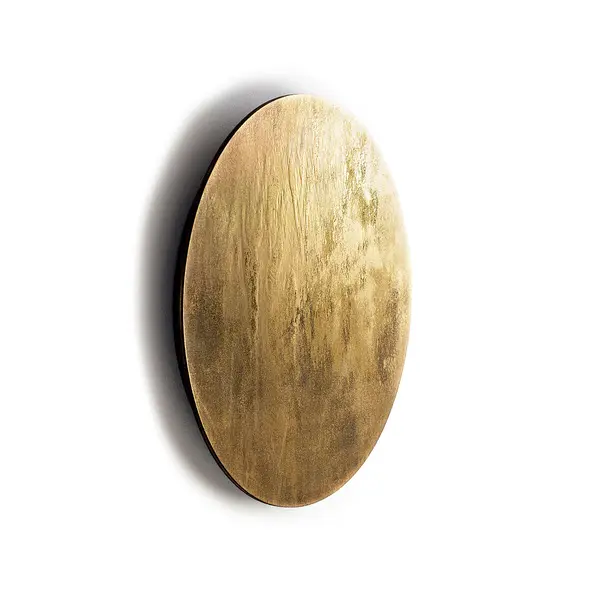 Aplica de perete FALUNA WOOD GOLD - L