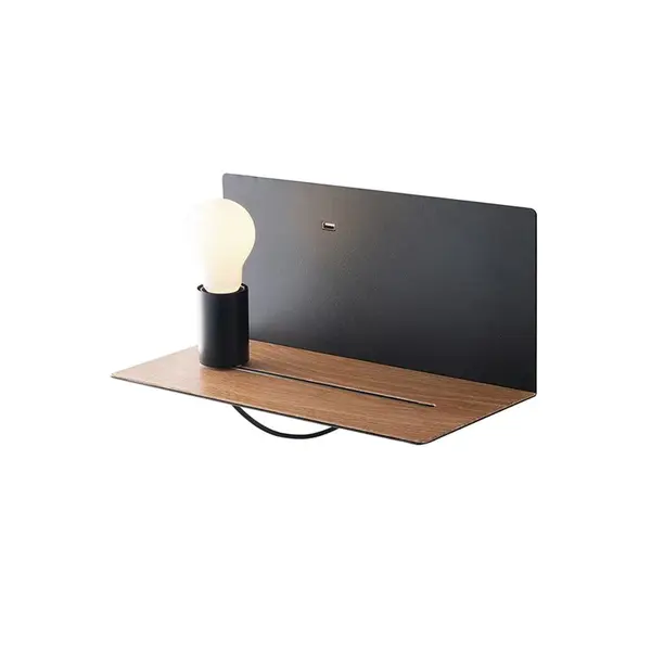 Aplica de perete FLASH - Negru