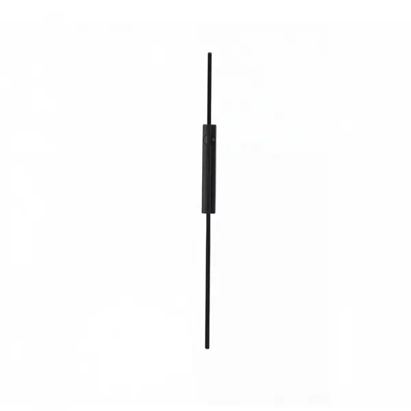 Aplica de perete GARSEN - Negru / 90cm