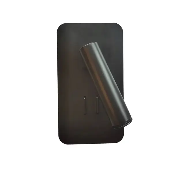 Aplica de perete HOLAND BLACK - Lumina calda 3000K