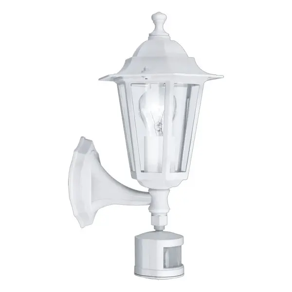 Aplica de perete LATERNA cu senzor - Alb