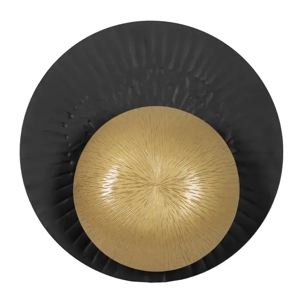Aplica de perete LUNIC - Negru/Gold
