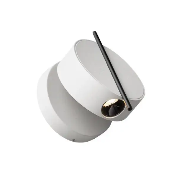 Aplica de perete NUANCE WHITE/BLACK - Alb/Negru