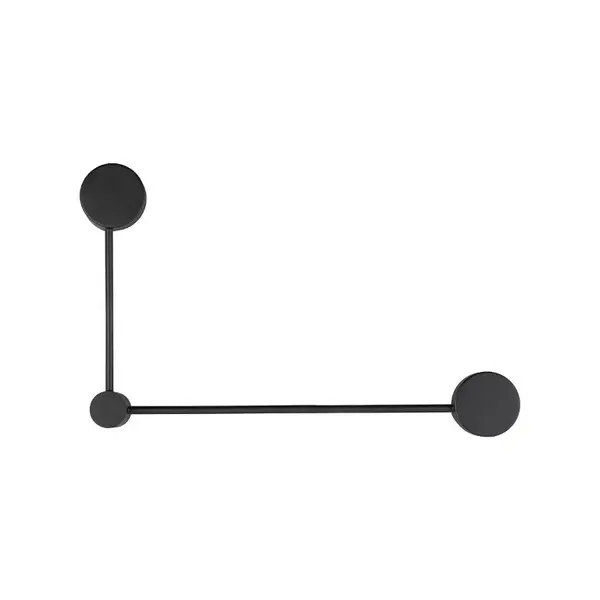 Aplica de perete ORBIT 2L - Negru