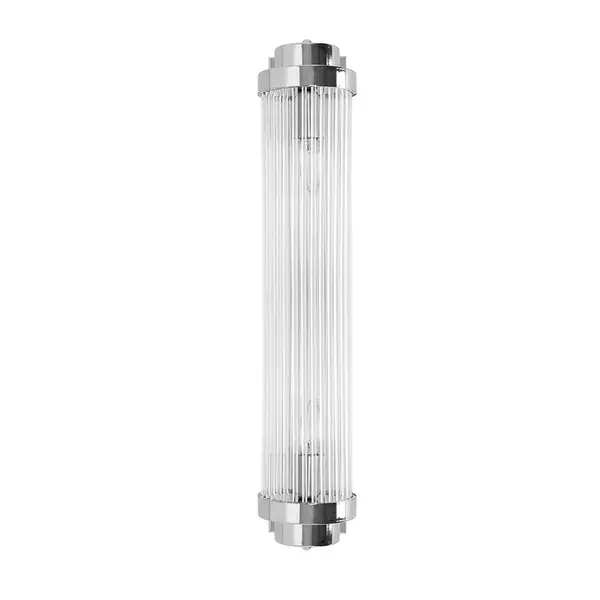 Aplica de perete PAVONE - H 60 cm / Crom