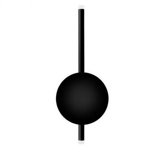 Aplica de perete POLUK - Negru