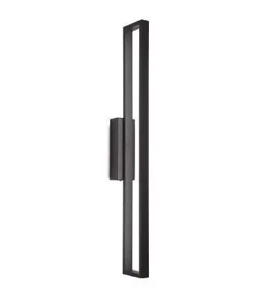 Aplica de perete URBAN - 35 cm / Negru