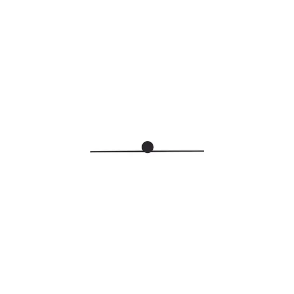 Aplica de perete ZABER BLACK - 61cm