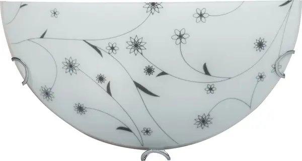 Aplica Flower Alb+Negru 1xE27 60W