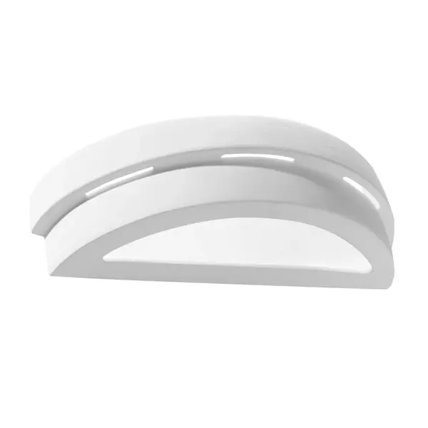 Aplica Helios din ceramica Alb 40x15x10 cm